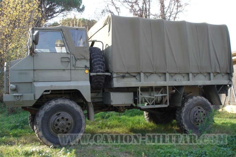 Camión Pegaso 7217A1 4x4 Militar matriculado en venta o cambio