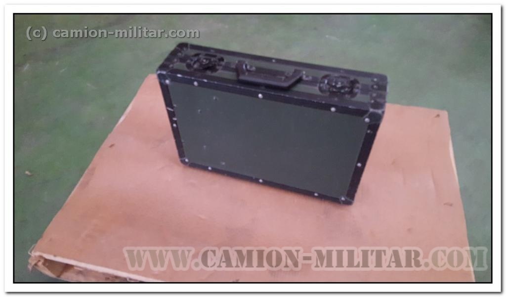 Maletin Militar rugorizado original portatil - 48x32x13 - Camion vehiculos militares ropa militar ejercito venta