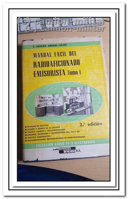 Libro - Manual fácil del radioaficionado emisorista tomo 1