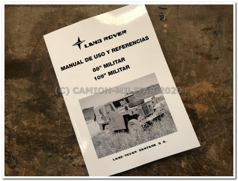 Manual Recambios, Piezas y usuario LR 88 y 109 Militar (528 páginas) B10.8-7 ++