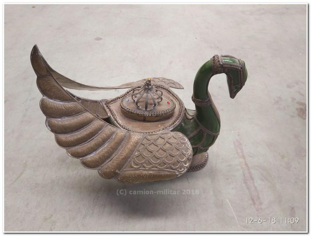 Jarron Tetera arabe - Antiguo con forma de ave