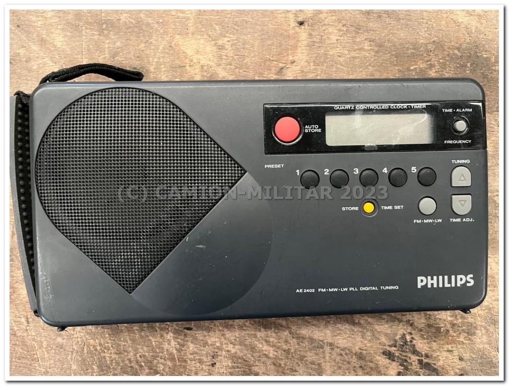 Radio Transistor Philips AE 2402 de 1987 - B14-3-5