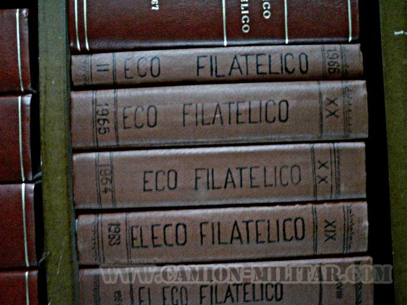 21 tomos completos - revista ECO Filatelico 1960 - 1980