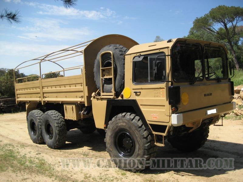 temperamento declarar Hecho un desastre Camión Man Kat 6x6 en venta (Documentado) - Camion vehiculos militares ropa  uniformes militar ejercito venta